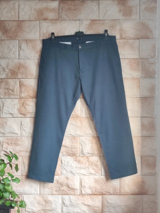 Pantalón chino azul marino TEX hombre talla 50