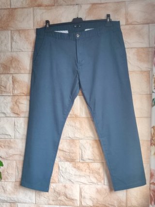 Pantalón chino azul marino TEX hombre talla 50