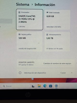 Portátil HP 15
