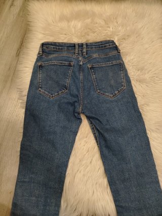 Pantalón Vaquero mango Azul Talla S