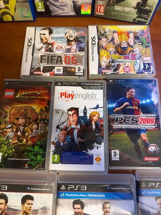 Lote de 12 Juegos para PS3 y PS4 PSP y DS