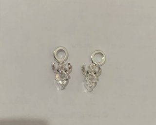 Charm Stitch lilo Corazón pulsera Pandora de Plata