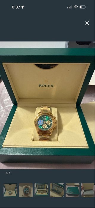Reloj Rolex Daytona Oro