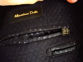 Blazer Massimo Dutti Gris