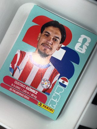 Cromo Panini Mundial Qatar 2022 Gustavo Gómez
