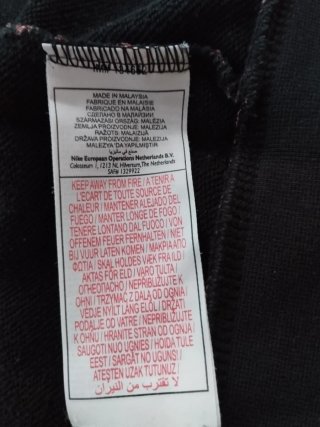 Sudadera Nike Negra Faded Y2K M