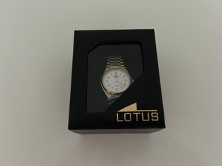 Reloj Lotus clásico bicolor - ¡A ESTRENAR! Hombre