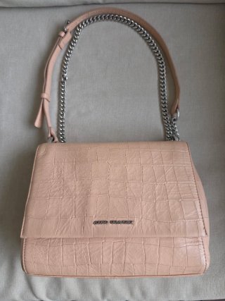 Bolso piel Adolfo Domínguez Rosa