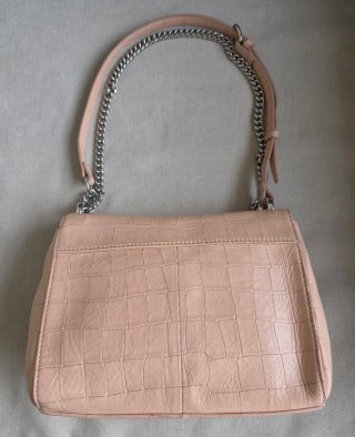 Bolso piel Adolfo Domínguez Rosa