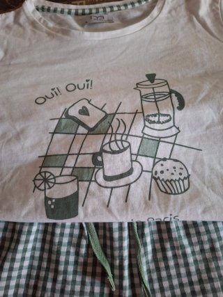 Pijama de algodón nuevo