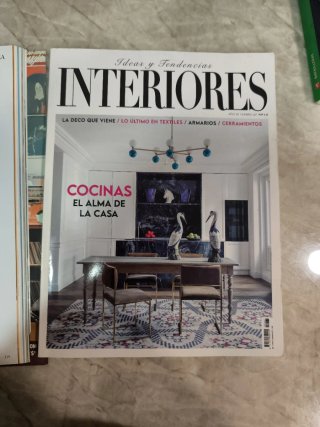 Lote 3 revistas Vogue, Interiores y Instyle