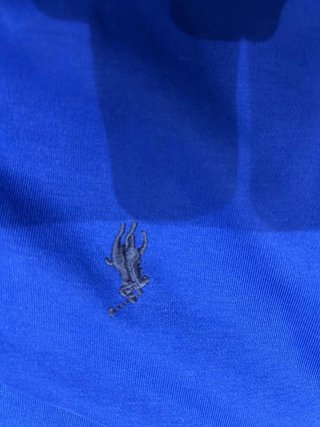 Felpa Ralph Lauren vintage blu e bianca