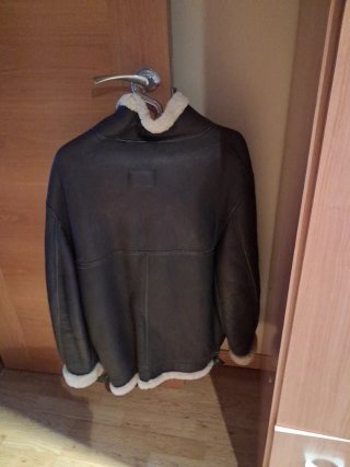 Chaqueta aviador piel forrada