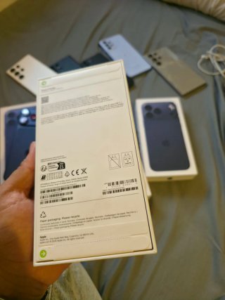 iPhone 17 Pro Max Azul/Blanco precintado sin abrir