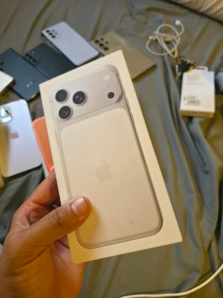 iPhone 17 Pro Max Azul/Blanco precintado sin abrir