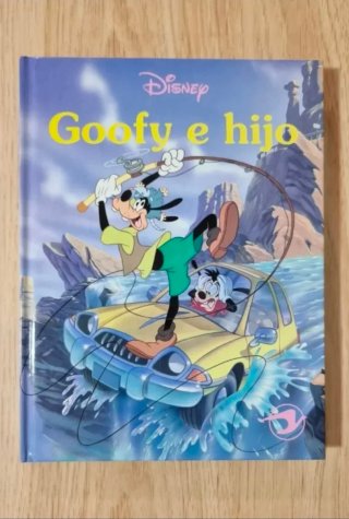Clásico cuento Disney. "Goofy e hijo". GAVIOTA.