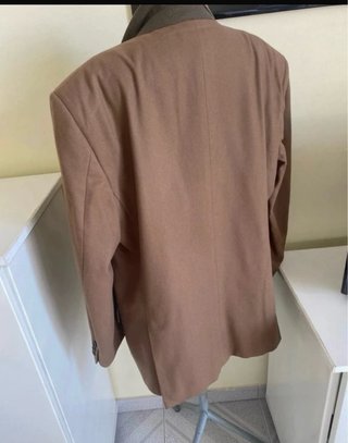 Giacca in lana color marrone