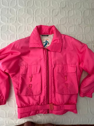 Chaqueta de esquí Isegg rosa fucsia, mujer
