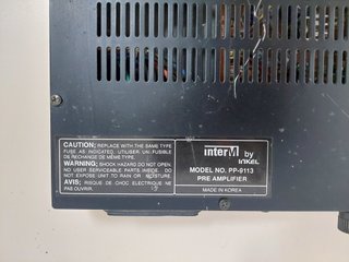 Inter-M PP-9113 Pré-Amplificador PA 13 Entradas