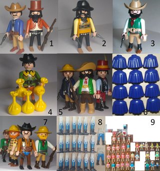 Playmobil varios oeste