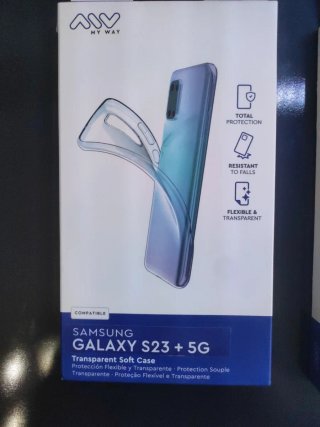 Funda Transparente Samsung Galaxy S23+ 5G