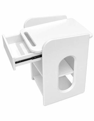 Carrito de Estética Blanco con ruedas