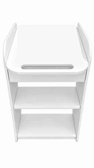 Carrito de Estética Blanco con ruedas