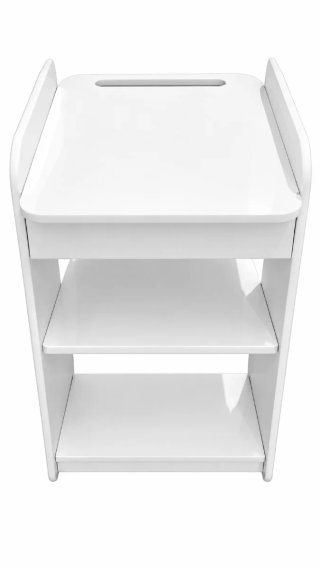 Carrito de Estética Blanco con ruedas