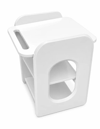 Carrito de Estética Blanco con ruedas