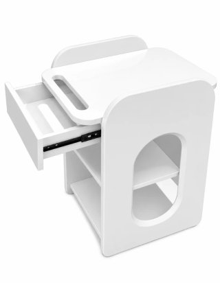 Carrito de Estética Blanco con ruedas