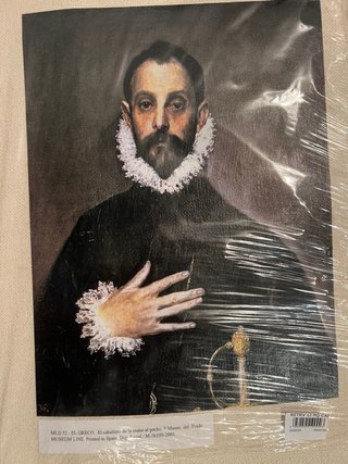 El Greco - El Caballero de la Mano al Pecho