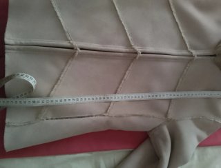 Chaqueta de Antelina Beige vintage original