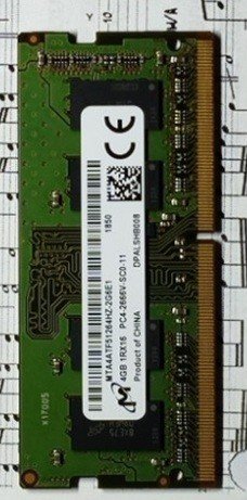 Memoria RAM portátil 4GB PC4-2666MHz
