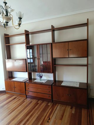 Mueble de Salón Modular de Madera