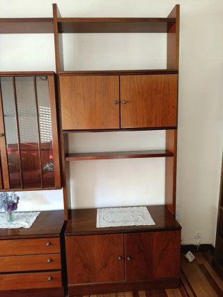 Mueble de Salón Modular de Madera