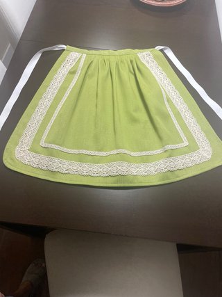 Delantal de Huertana Verde