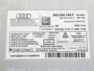 SISTEMA AUDIO / RADIO CD AUDI AUDI A1 (8X) 2010-2014