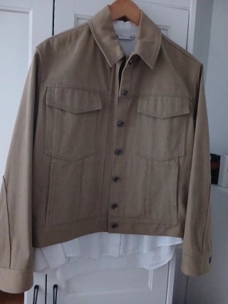 Cazadora Zara SRPLS Tejido Suede Talla L