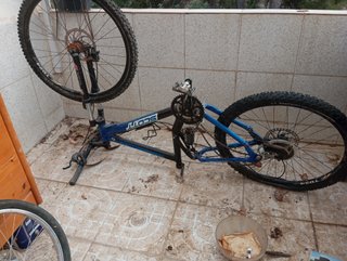 Bicicleta Scott Azul