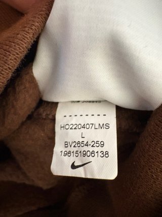 Sudadera Nike Marrón