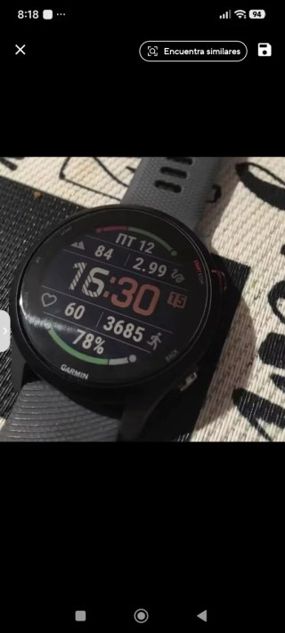 NUEVO RELOJ ORIGINAL GARMIN FORERUNNER 255