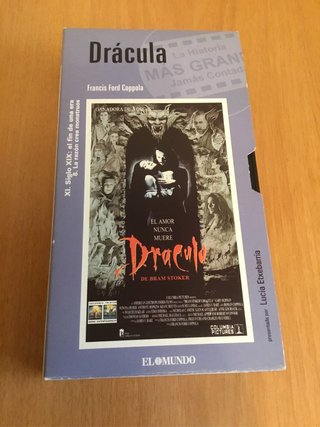 VHS de la película Drácula