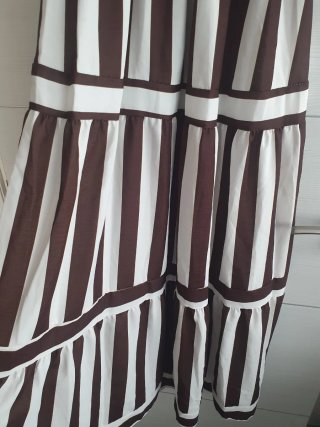 Vestido de tirantes chocolate