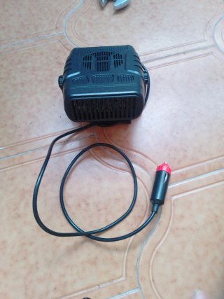 Calefactor portátil para coche