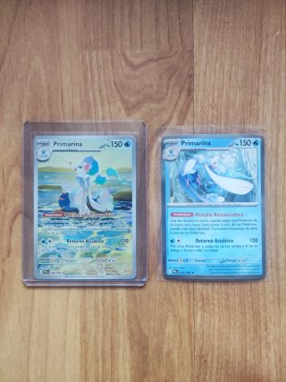 🇪🇸 2 Cartas Pokémon Primarina 088/084 y 020/084