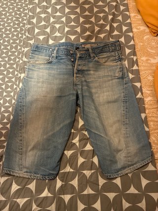 Pantalón corto vaquero Levi's azul