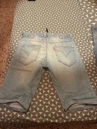 Pantalón corto vaquero Levi's azul