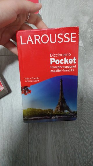 Pack de 3 diccionarios: español, inglés y francés