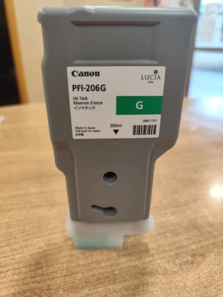 Cartucho de Tinta Canon PFI-206G Verde