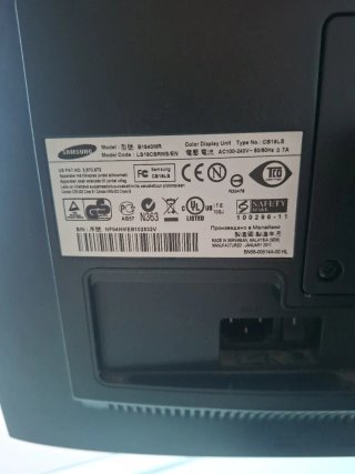 Monitor Samsung SyncMaster 19 pulgadas